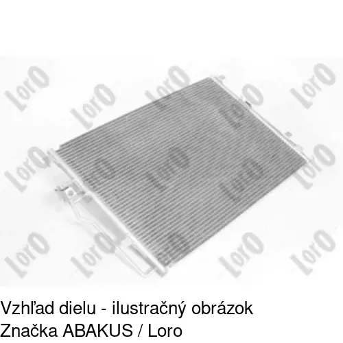 Chladiče klimatizácie 5065K8C1S /POLCAR/ - obr. 3