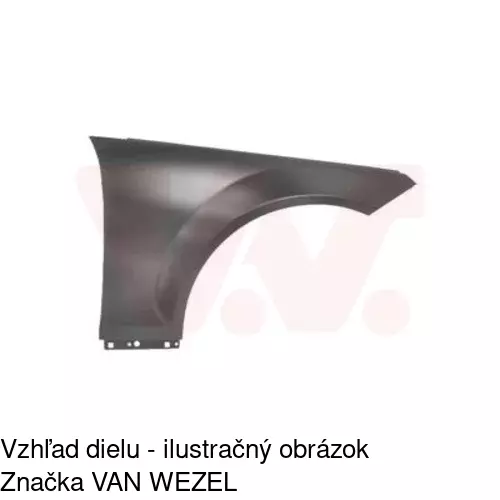 Predný blatník 507002-Q /POLCAR/ - obr. 1