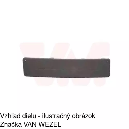Držiak evidenčnej tabuľky POLCAR 50700713