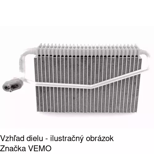 Výparník klimatizácie POLCAR 5071P8-1