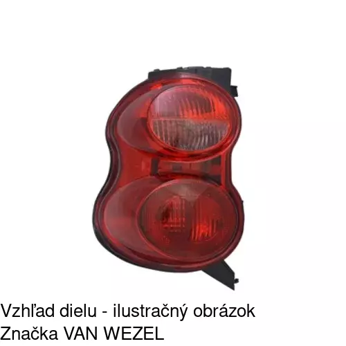 Zadné svetlo 509887-E /POLCAR/ - obr. 3