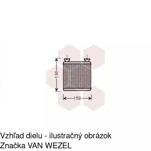 Radiátory 5098N81X /POLCAR/ - obr. 1
