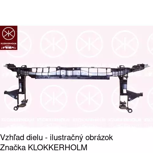 Predné čelo 50L104-0 /POLCAR/