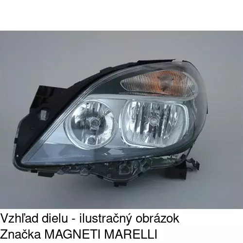 Hlavný reflektor 50L110-U /POLCAR/ - obr. 2