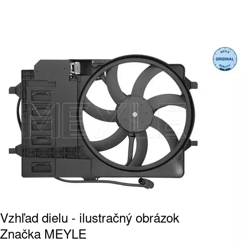 Ventilátory chladičov 510123W2 /POLCAR/ - obr. 2