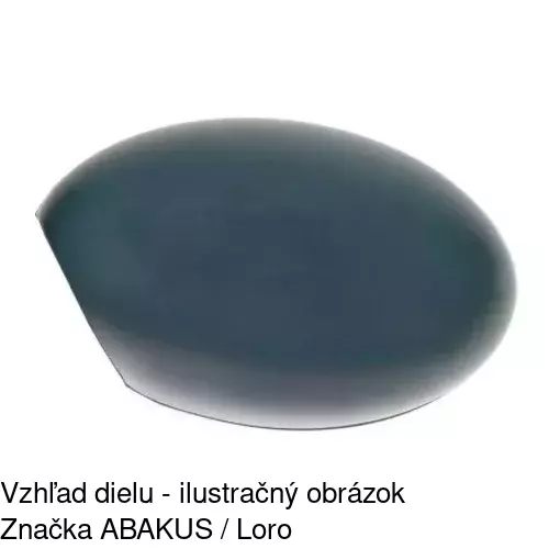 Rám vonkajšieho zrkadla 510154PM /POLCAR/ - obr. 3