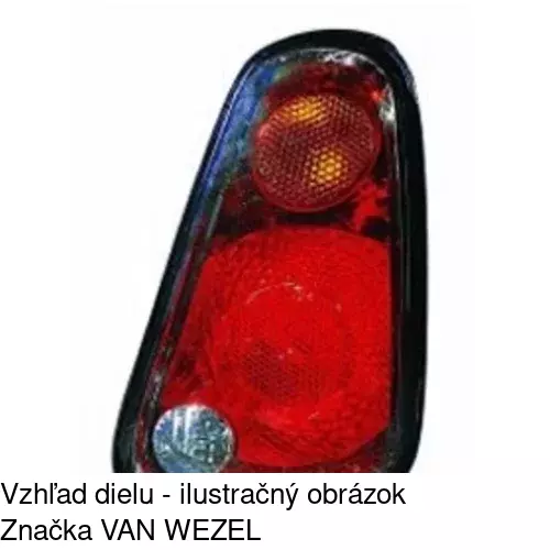 Zadné svetlo 5101882E /POLCAR/ - obr. 2