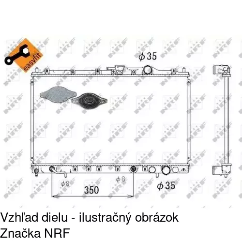 Chladiče vody 5230083K /POLCAR/ - obr. 1
