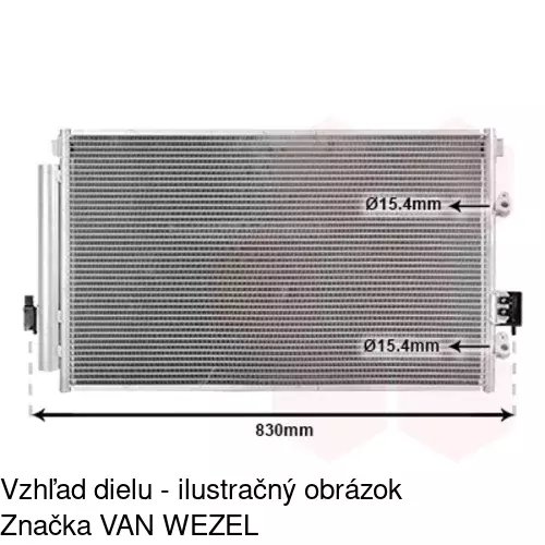 Chladiče klimatizácie POLCAR 5252K8C1