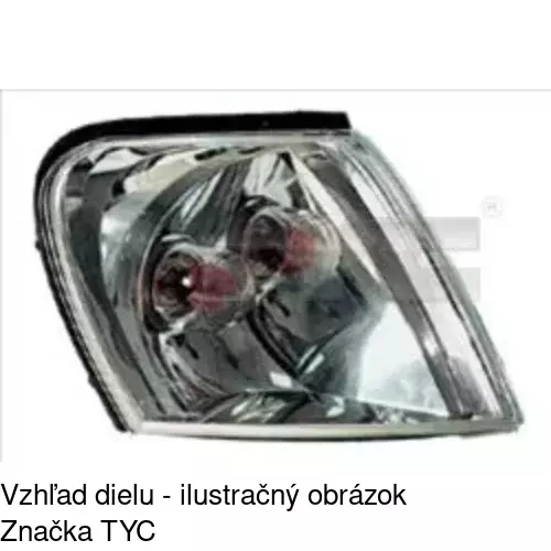 Predná smerovka 526020-E /POLCAR/ - obr. 2