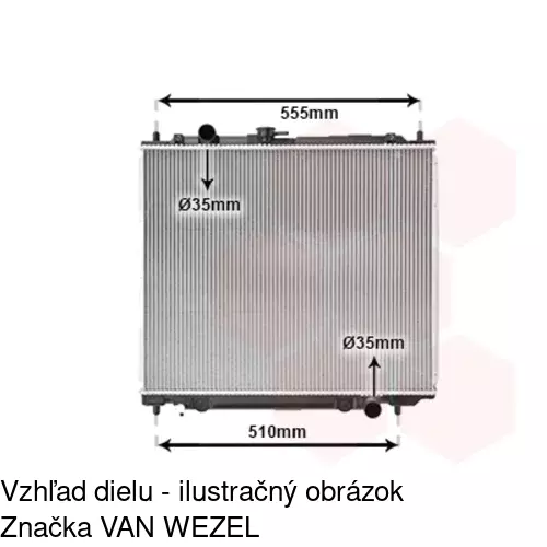 Chladiče vody 5272082K /POLCAR/ - obr. 3