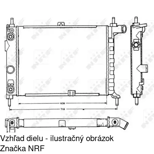 Chladiče vody 550508-8 /POLCAR/
