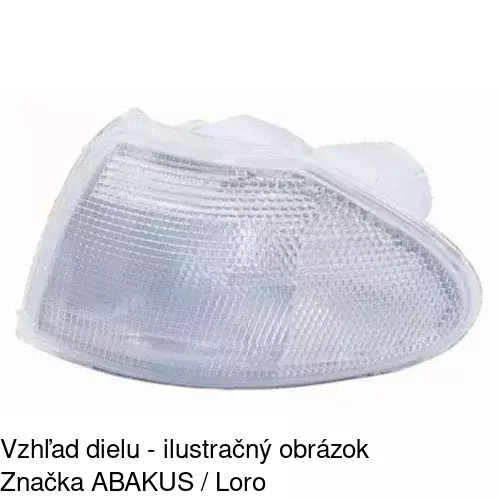 Predná smerovka 5507190E /POLCAR/ - obr. 3
