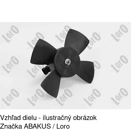 Ventilátory chladičov POLCAR 550723W1