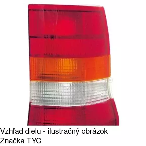 Zadné svetlo POLCAR 5507872E