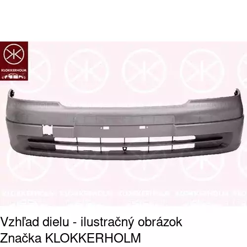 Predný nárazník POLCAR 550807-Q