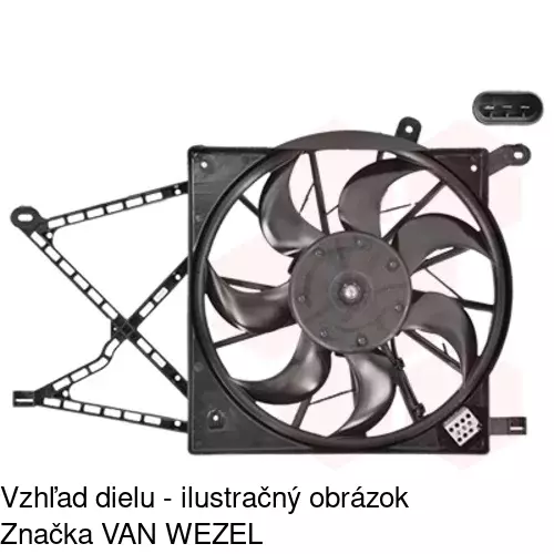 Ventilátory chladičov 550823W6 /POLCAR/ - obr. 5
