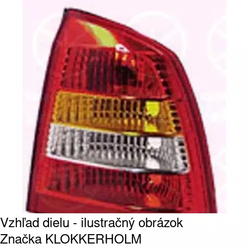 Zadné svetlo POLCAR 5508873S
