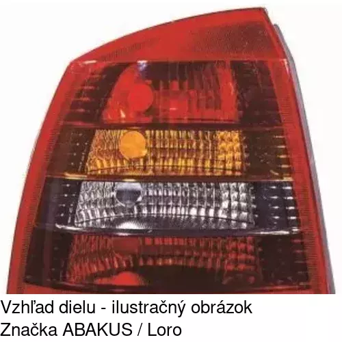 Zadné svetlo 5508874E /POLCAR/ - obr. 1