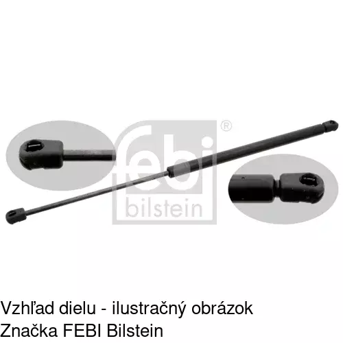 Plynová pružina 5508AB1D /POLCAR/ - obr. 1