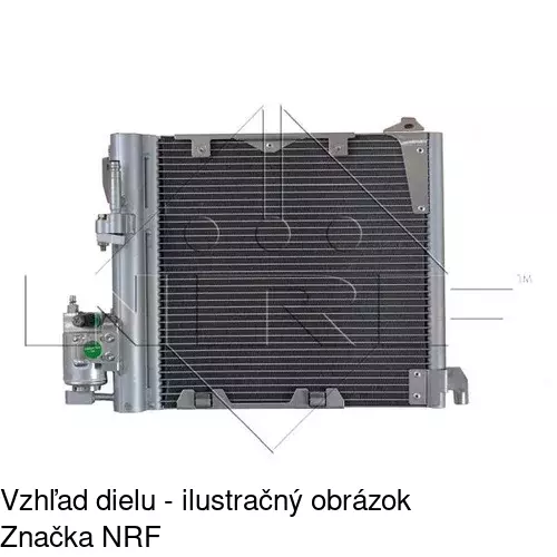 Chladiče klimatizácie 5508K8C2 /POLCAR/ - obr. 2
