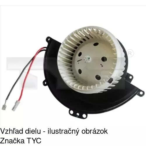 Ventilátory kúrenia POLCAR 5508NU4X