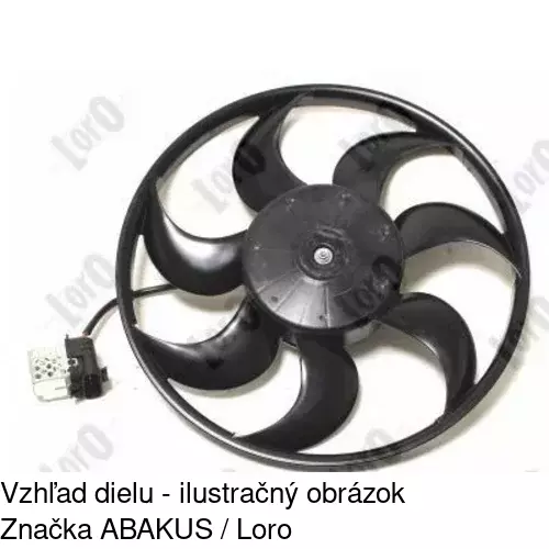 Ventilátory chladičov 550923W1 /POLCAR/ - obr. 5