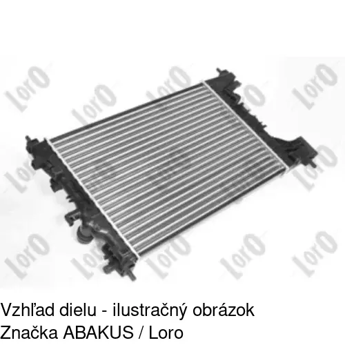 Chladiče vody 5511083X /POLCAR/ - obr. 1