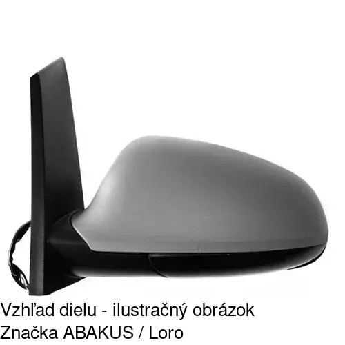 Vonkajšie zrkadlo 5511515M /POLCAR/ - obr. 2