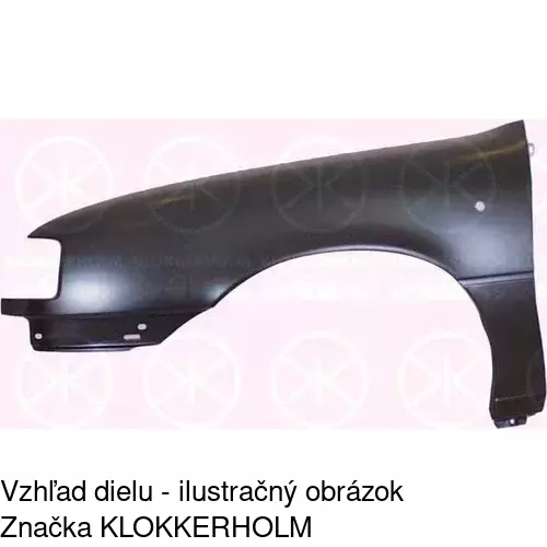 Predný blatník 551401 /POLCAR/ - obr. 1