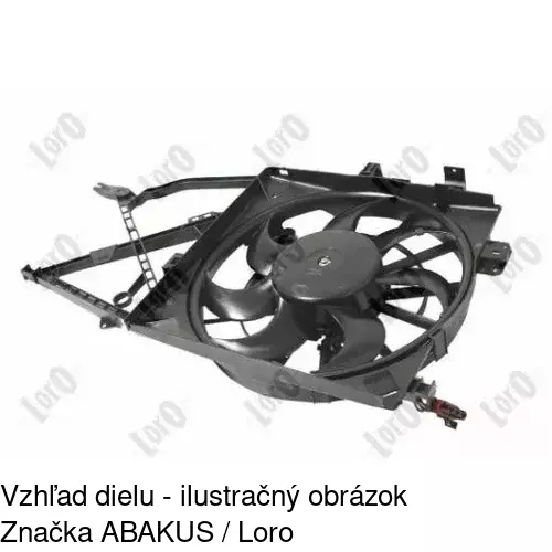 Ventilátory chladičov 551623W4 /POLCAR/ - obr. 5