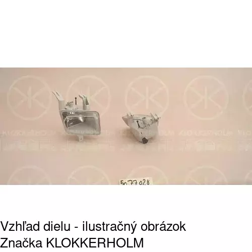 Hmlové svetlo - predné 5516291E /POLCAR/ - obr. 1