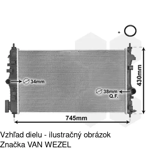 Chladiče vody 5520083K /POLCAR/ - obr. 5