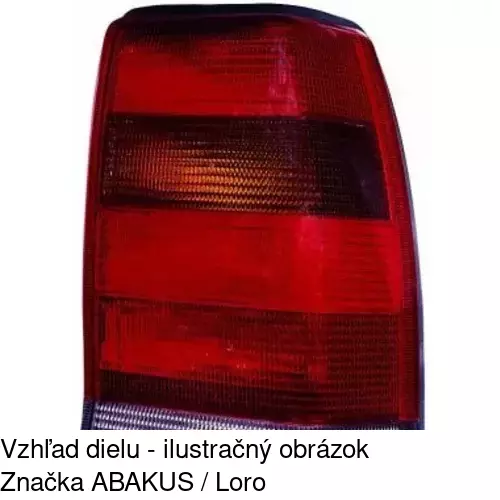 Zadné svetlo 552588-E /POLCAR/ - obr. 1