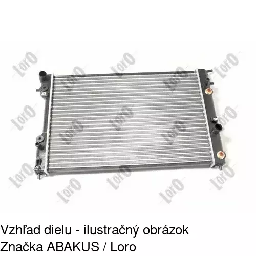 Chladiče vody 552808-2 /POLCAR/ - obr. 1