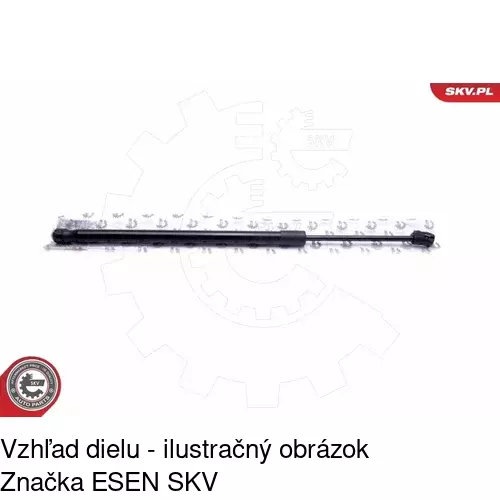 Plynová pružina 5546AB /POLCAR/ - obr. 4