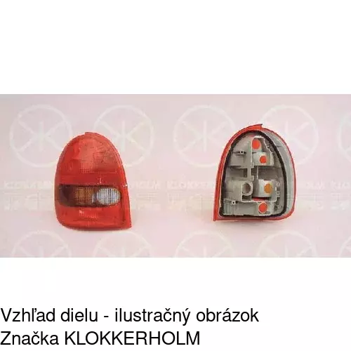 Zadné svetlo 5555887E /POLCAR/ - obr. 2