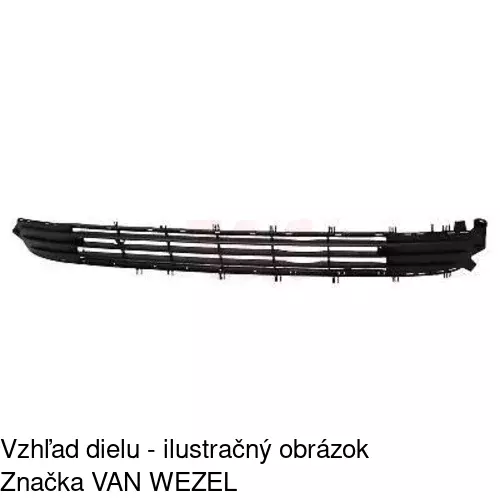 Kryt v nárazníku 555627-J /POLCAR/ - obr. 1