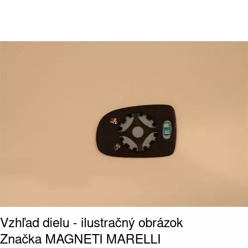 Vonkajšie zrkadlo 5556525M /POLCAR/ - obr. 3