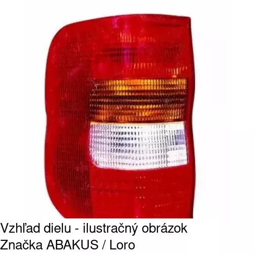 Zadné svetlo 5556872E /POLCAR/ - obr. 3