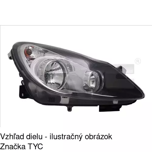 Hlavný reflektor POLCAR 5558093E
