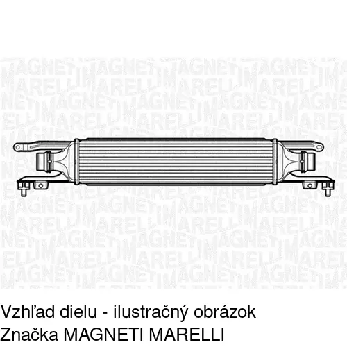 Chladiče vzduchu (Intercoolery) 5558J8-2 /POLCAR/ - obr. 2
