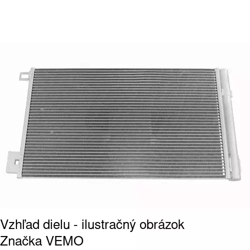 Chladiče klimatizácie 5558K8C1S /POLCAR/ - obr. 1