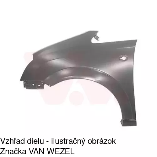 Predný blatník 555901 /POLCAR/ - obr. 1