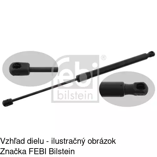 Plynová pružina 5561ABD /POLCAR/ - obr. 1