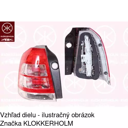 Zadné svetlo 556387-E /POLCAR/ - obr. 2