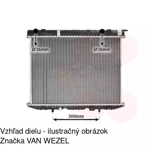 Chladiče vody 558008-4 /POLCAR/ - obr. 1