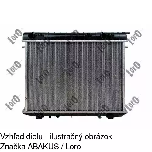 Chladiče vody 558008-5 /POLCAR/ - obr. 1