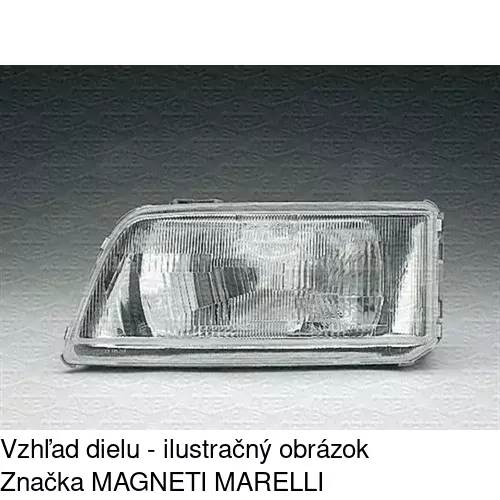 Hlavný reflektor 5702092E /POLCAR/ - obr. 5