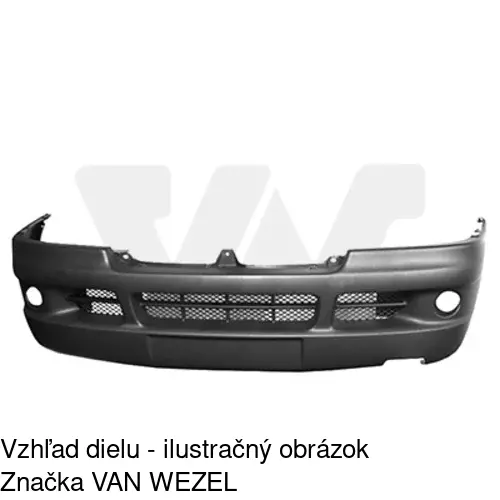 Predný nárazník 570407-2 /POLCAR/ - obr. 2